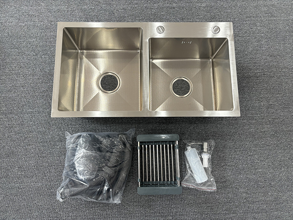 Stainless Steel Double Bowl Kitchen Sink